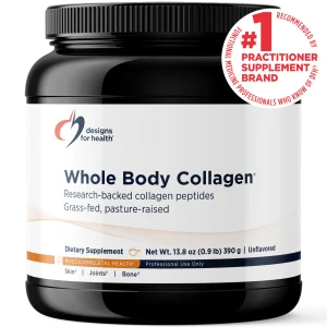 Designs for Health Whole Body Collagen® – 10 g Hydrolysed Collagen Peptides per Serving