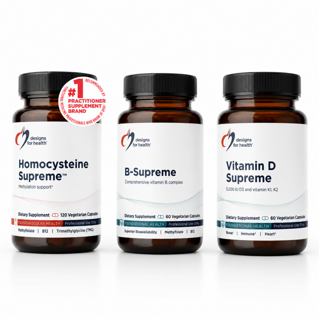 Blood Work Bundle – TMG, B-Complex & Vitamin D