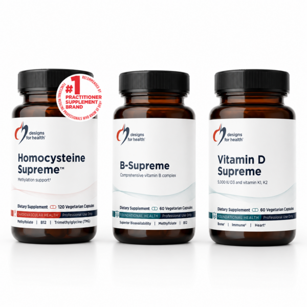 Blood Work Bundle – TMG, B-Complex & Vitamin D