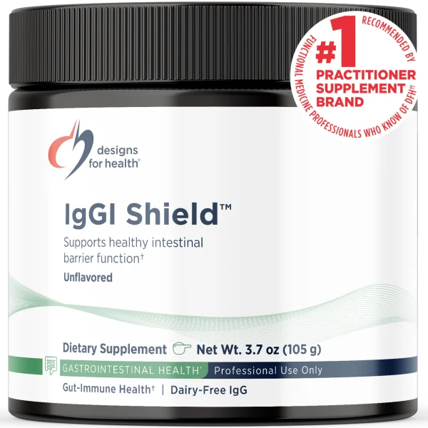 Designs for Health IgGI Shield™ – Dairy-Free Immunoglobulin (SBI) & N-Acetyl-D-Glucosamine