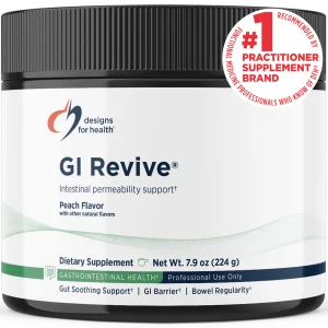 Designs for Health GI Revive® Powder – L-glutamin, aloe vera & zinkcarnosin, 16 ingredienser