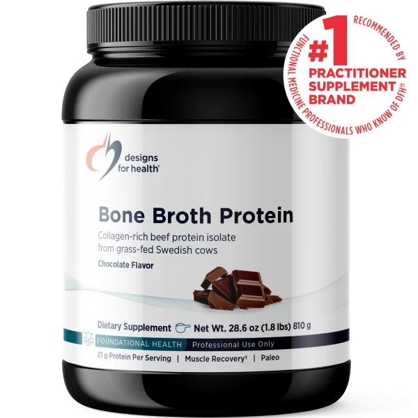 Designs for Health Bone Broth Protein – Collagen Protein from Grass-Fed Cattle
