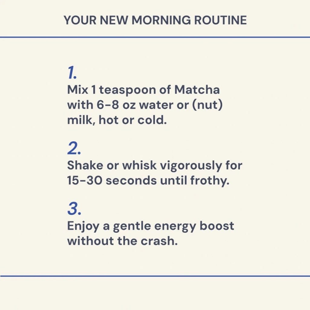 Matcha Easy to Make