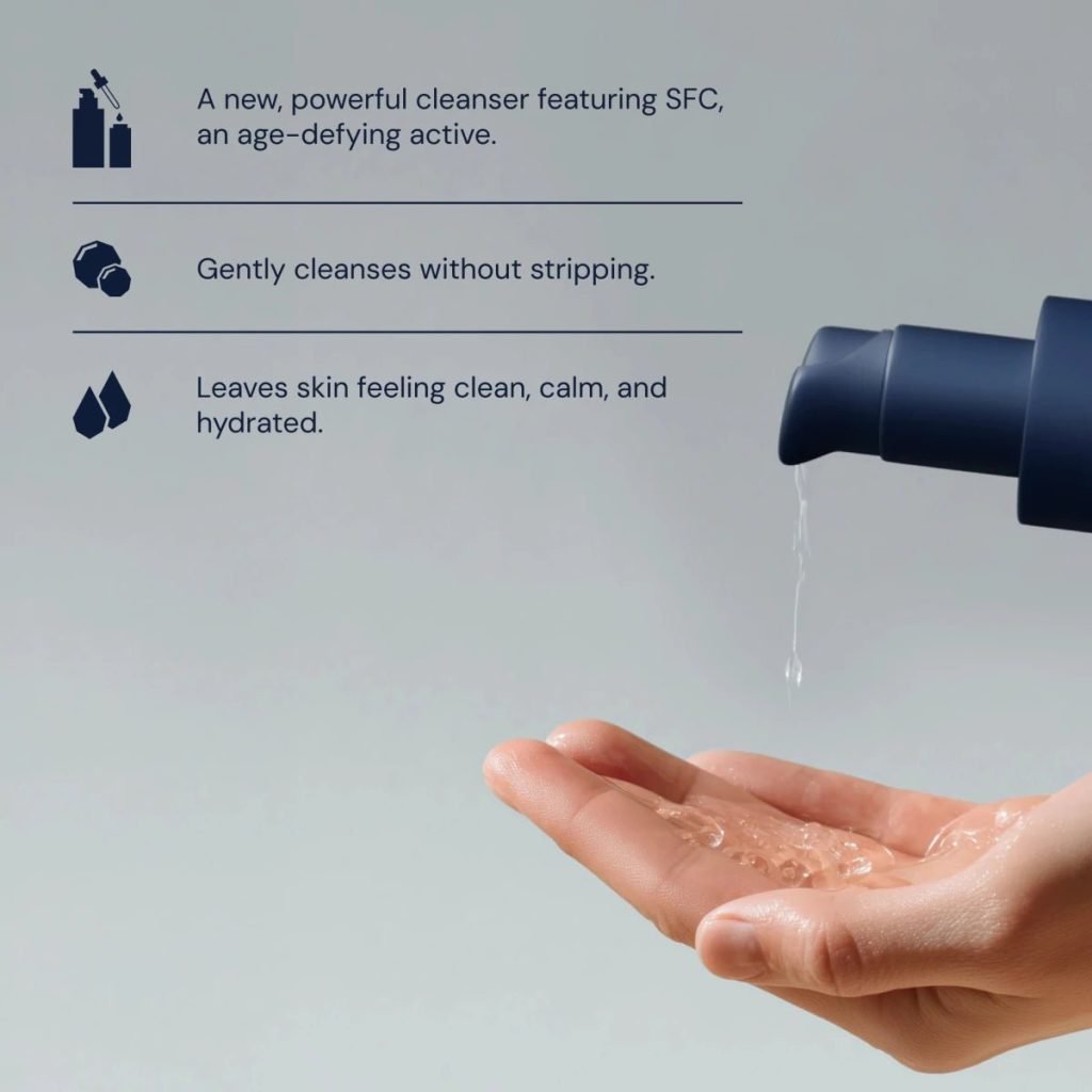Gentle Facial Cleanser Pump Dispense