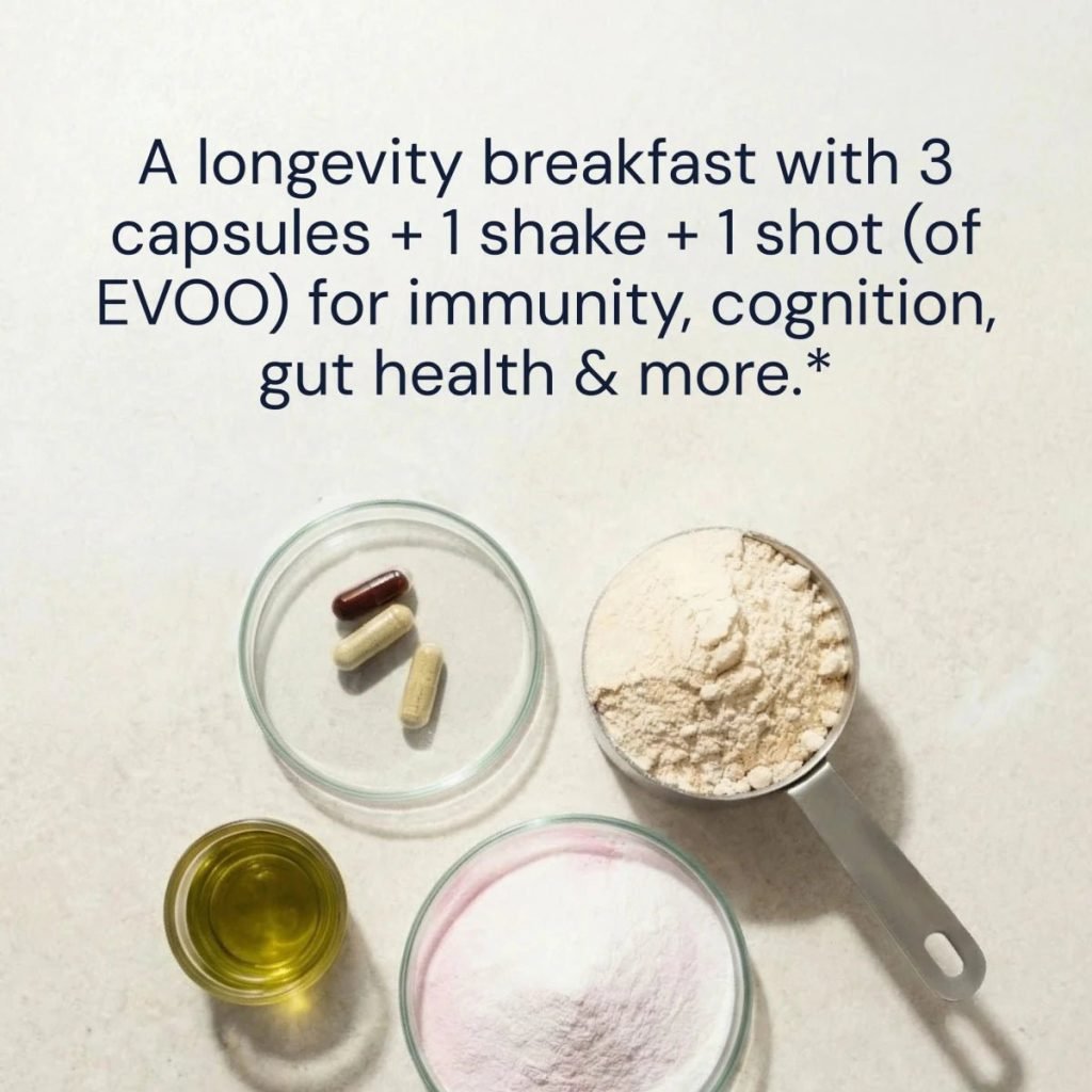 Medium Stack Longevity Breakfast