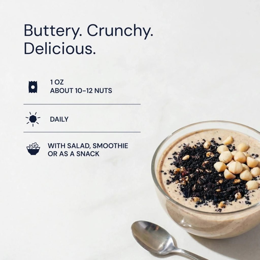 Raw Macadamias Buttery Crunchy Snack