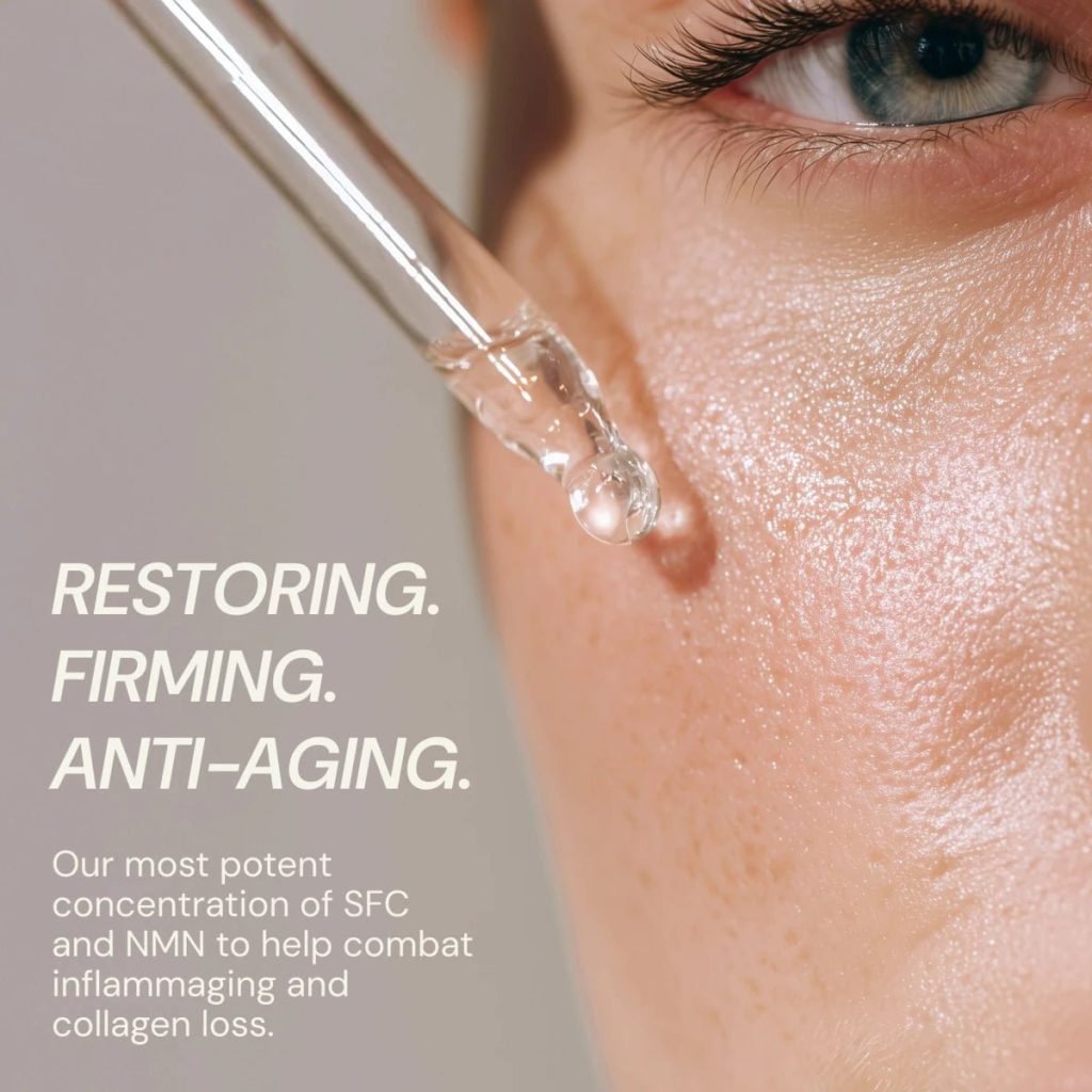 Skincare Stack Serum Application