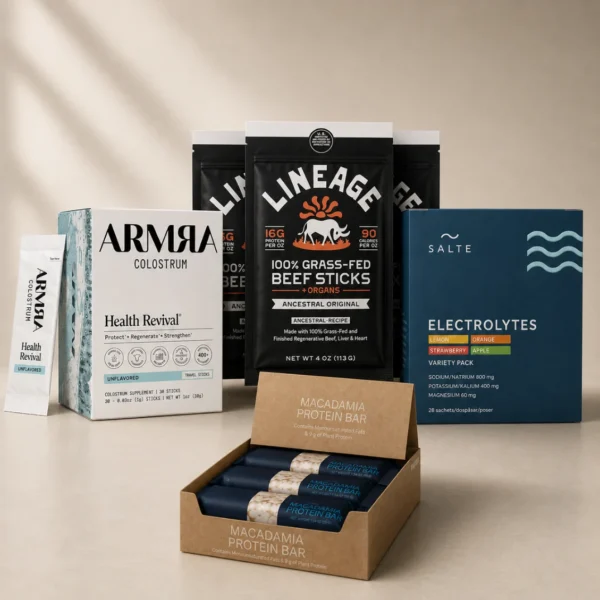 Cabin Bag Bundle – Colostrum Sticks, Beef Sticks & Electrolytes