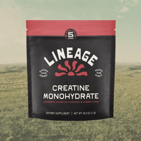 Lineage Creatine Monohydrate – Premium Micronised (454 g)