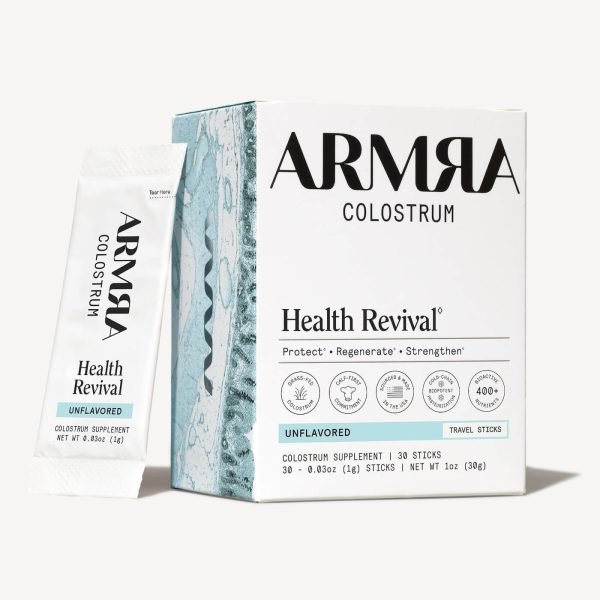 ARMRA Colostrum Travel Sticks – Colostrum Powder (30 Sachets)