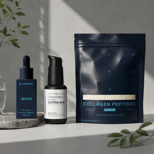 Inside & Out Skin Bundle – Serum, Copper GHK & Collagen