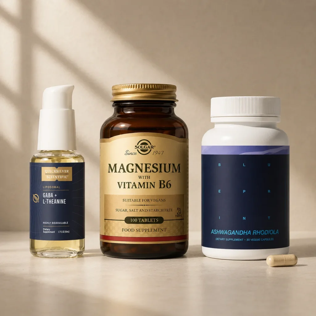 Wind-Down Bundle – GABA, Magnesium & Adaptogens