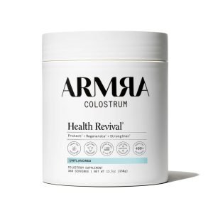 ARMRA Colostrum Unflavoured – Colostrum Powder, XL Jar (360 Servings)