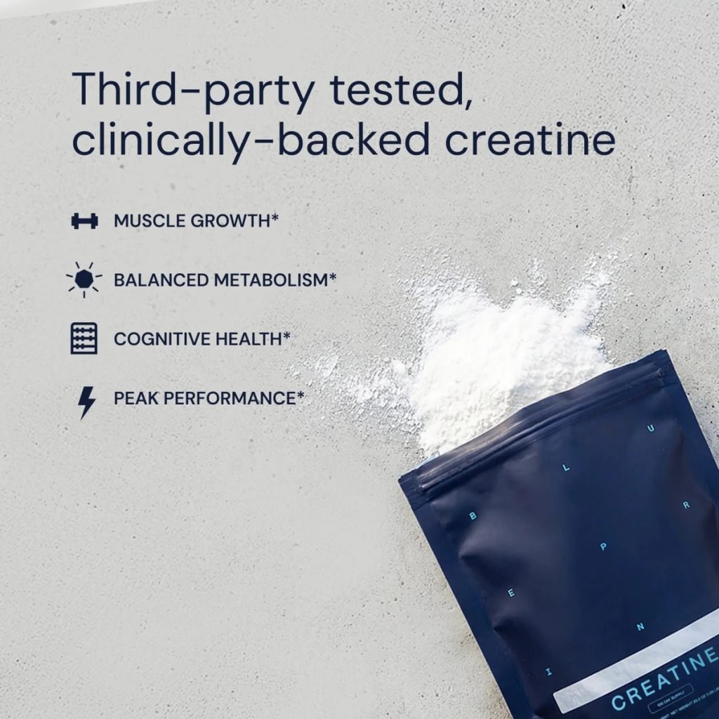 Kreatin monohydrat – Blueprint, produktbild