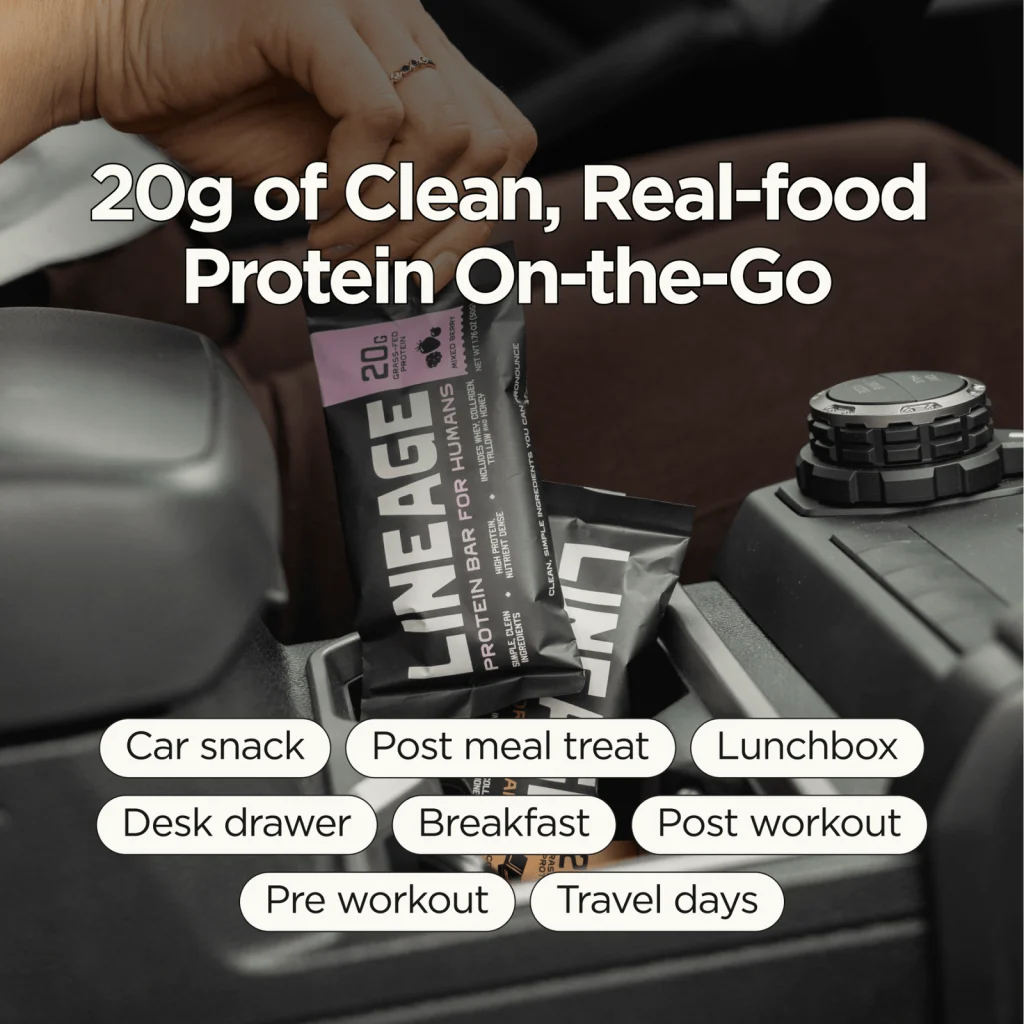 Lineage Protein Bar Mixed Berry - inga sockeralkoholer eller fröoljor