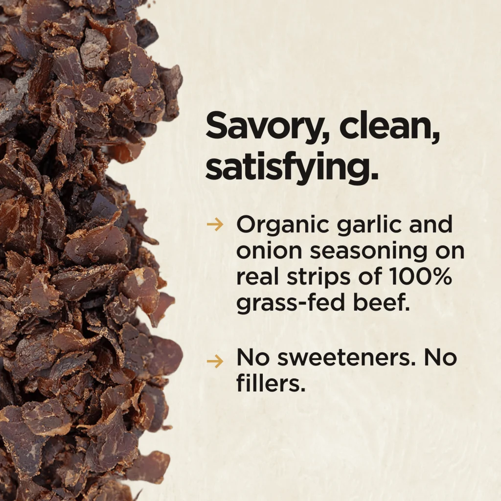 Lineage Air-Dried Steak Garlic & Onion - lifestyle