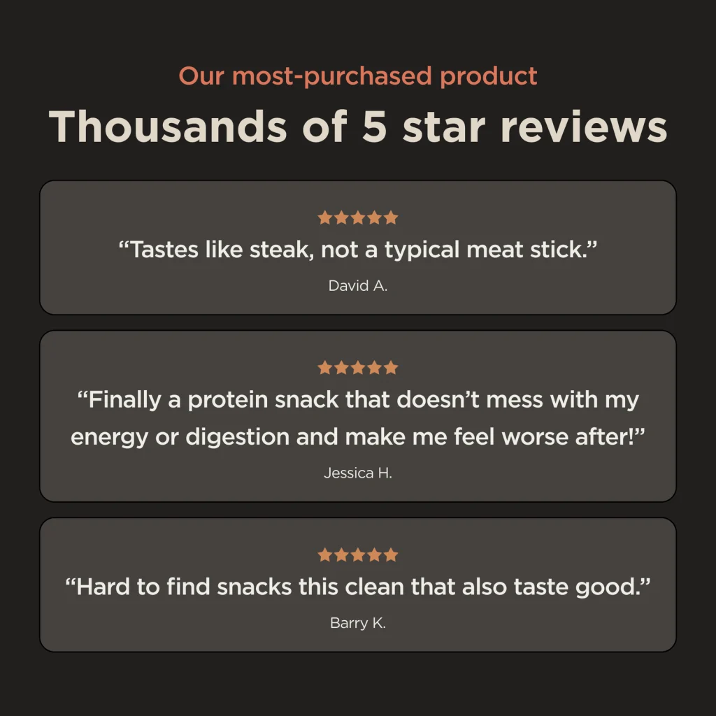Lineage Beef Sticks - regenerativa farmer
