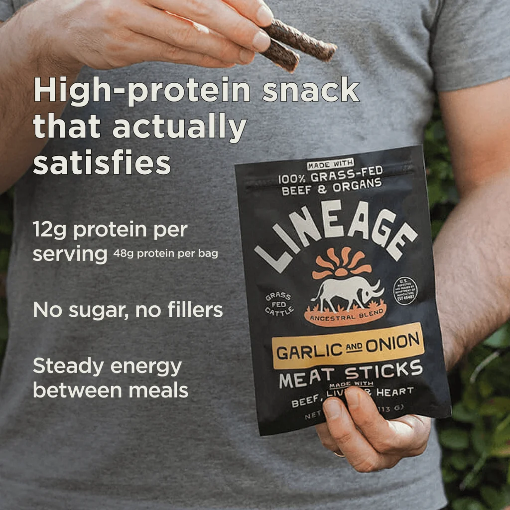 Lineage Beef Sticks - regenerativt uppfödd kött