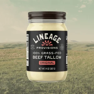 Lineage 100% Grass-Fed Beef Tallow (397 g)
