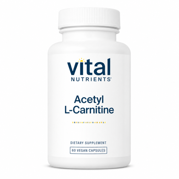 Vital Nutrients Acetyl L-Carnitine 500 mg (60 Capsules)
