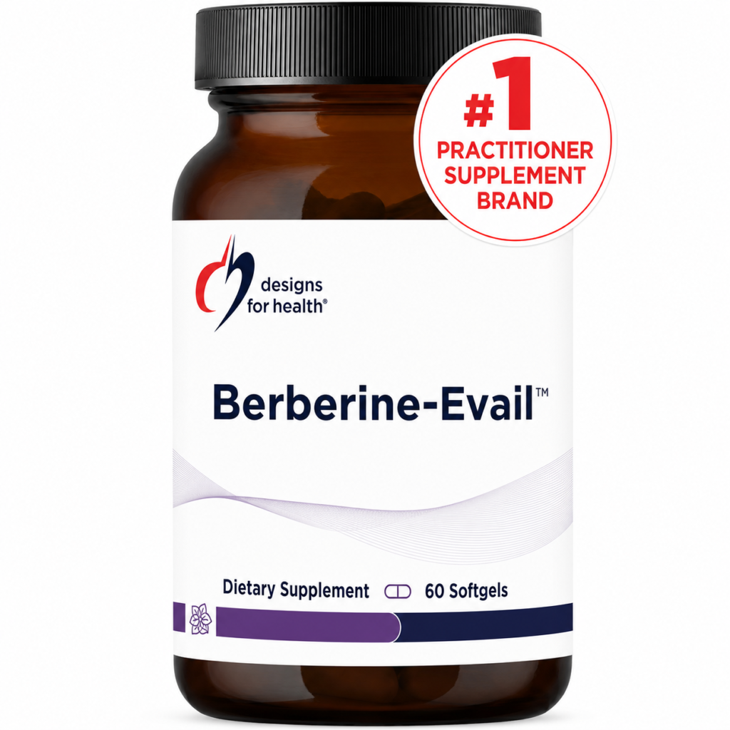 Designs for Health Berb-Evail™ – Berberine 400 mg with Evail™ Delivery (60 Capsules)