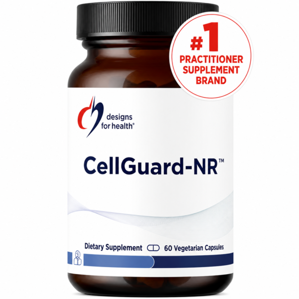 Designs for Health CellGuard-NR™ – Niagen® NR, Resveratrol & Pterostilbene (60 Capsules)