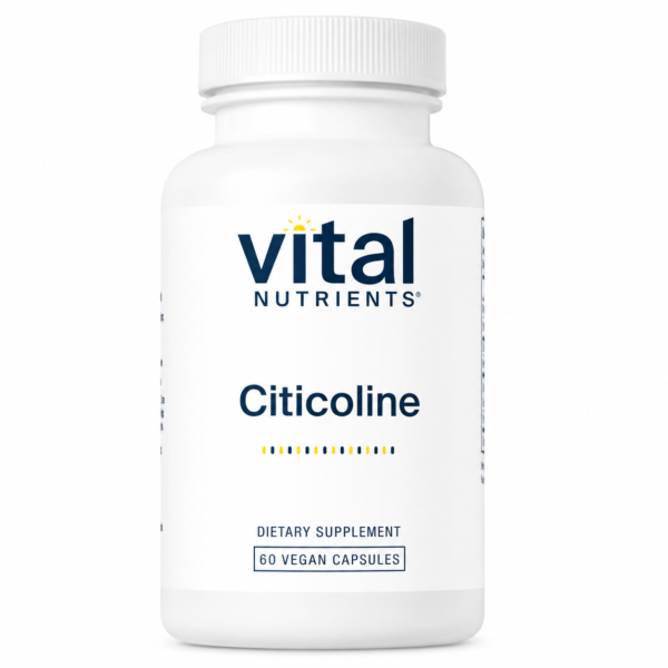 Vital Nutrients Citicoline 250 mg – Cognizin® CDP-Choline (60 Capsules)