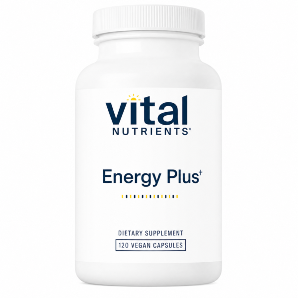 Vital Nutrients Energy Plus – American Ginseng, Eleuthero & Schisandra (120 Capsules)