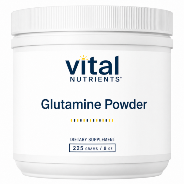 Vital Nutrients Glutamine Powder – Pure L-Glutamine (225 g)