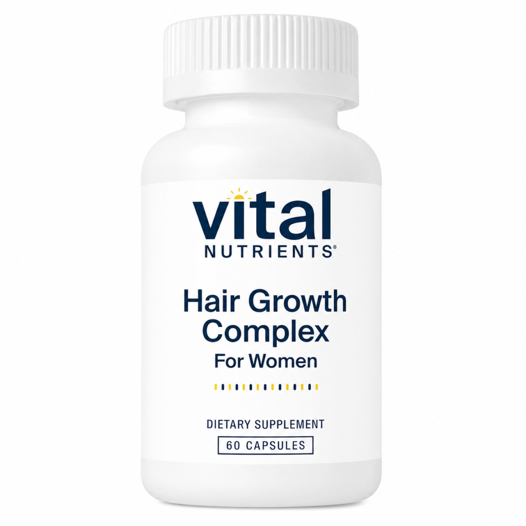 Vital Nutrients Hair Growth Complex for Women – Biotin, Zinc & Selenium (60 Capsules)