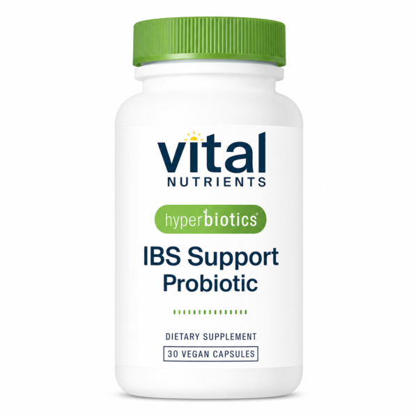 Vital Nutrients Hyperbiotics IBS Support – L. Plantarum 299V® & Boswellia (30 Capsules)