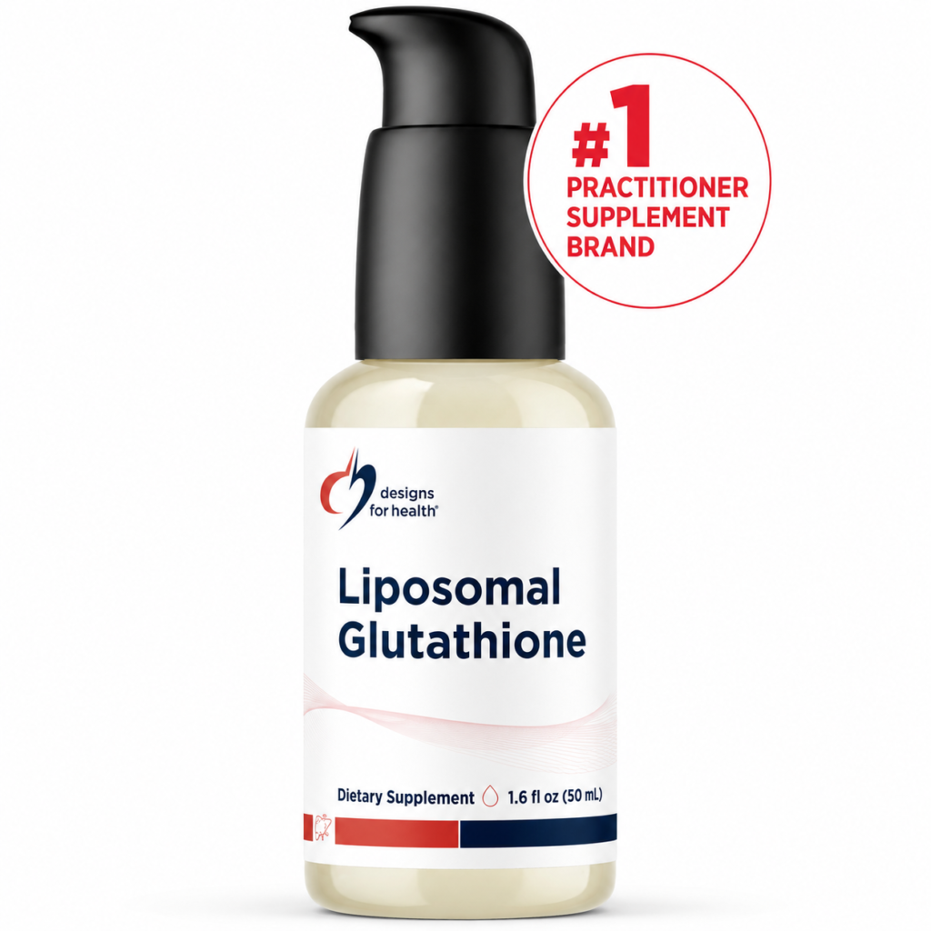 Designs for Health Liposomal Glutathione – The Body's Own Tripeptide in Liposomal Form (50 ml)