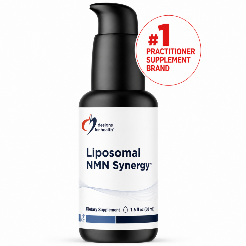 Designs for Health Liposomal NMN Synergy – Liquid NMN with Betaine (50 ml)