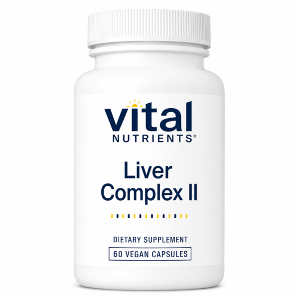 Vital Nutrients Liver Complex II – Artichoke, Turmeric, Moringa & Dandelion (60 Capsules)