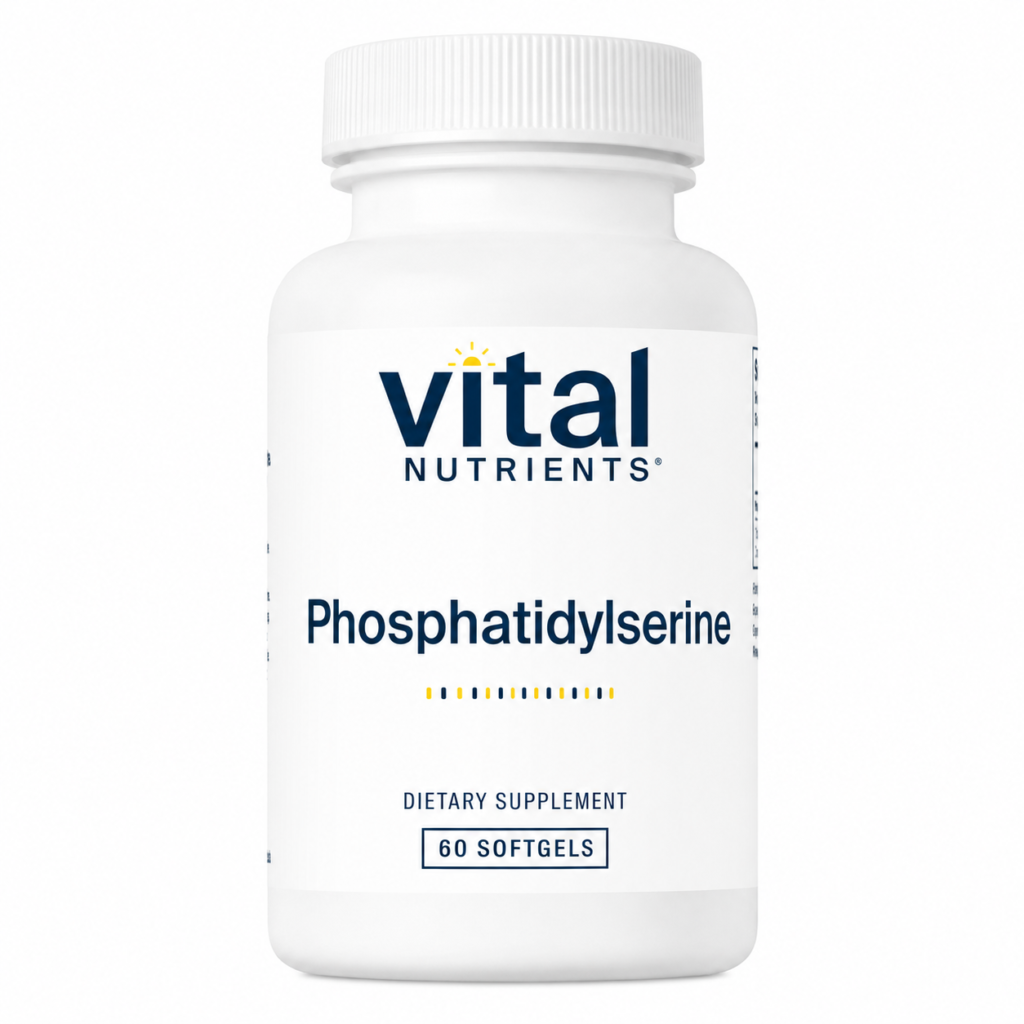 Vital Nutrients Phosphatidylserine 150 mg – Soy-Free Sharp-PS® (60 Capsules)