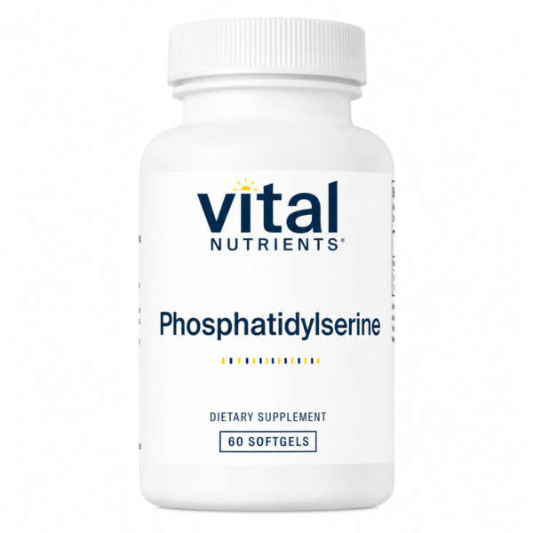 Vital Nutrients Phosphatidylserine 150 mg – Soy-Free Sharp-PS® (60 Capsules)