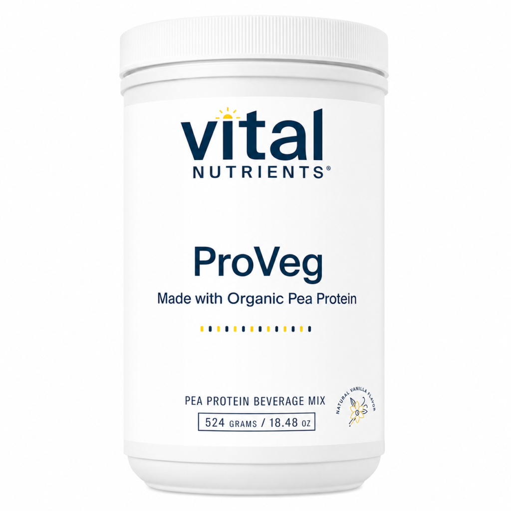 Vital Nutrients ProVeg – Organic Plant Protein, Vanilla, 23 g per Serving (524 g)
