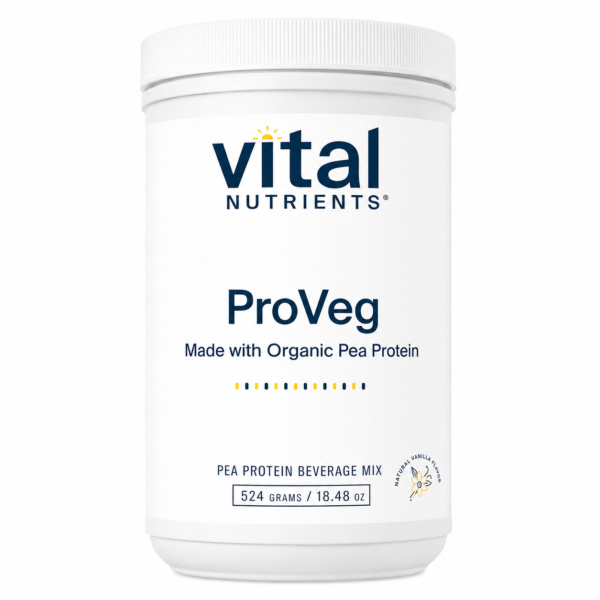 Vital Nutrients ProVeg – Organic Plant Protein, Vanilla, 23 g per Serving (524 g)