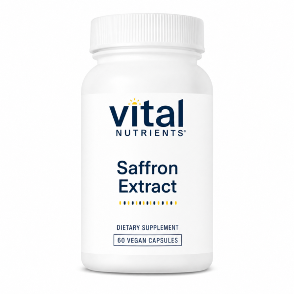 Vital Nutrients Saffron Extract – Standardised Crocus Sativus (60 Capsules)