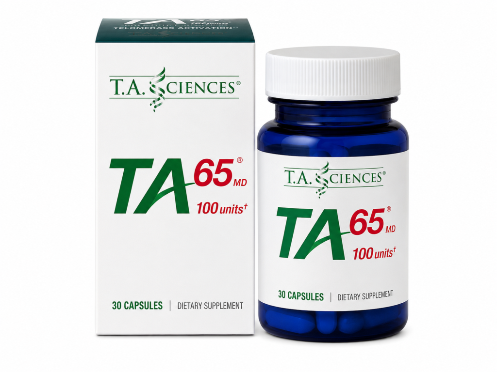 T.A. Sciences TA-65® – Astragaloside Extract, 100 Units (30 Capsules)