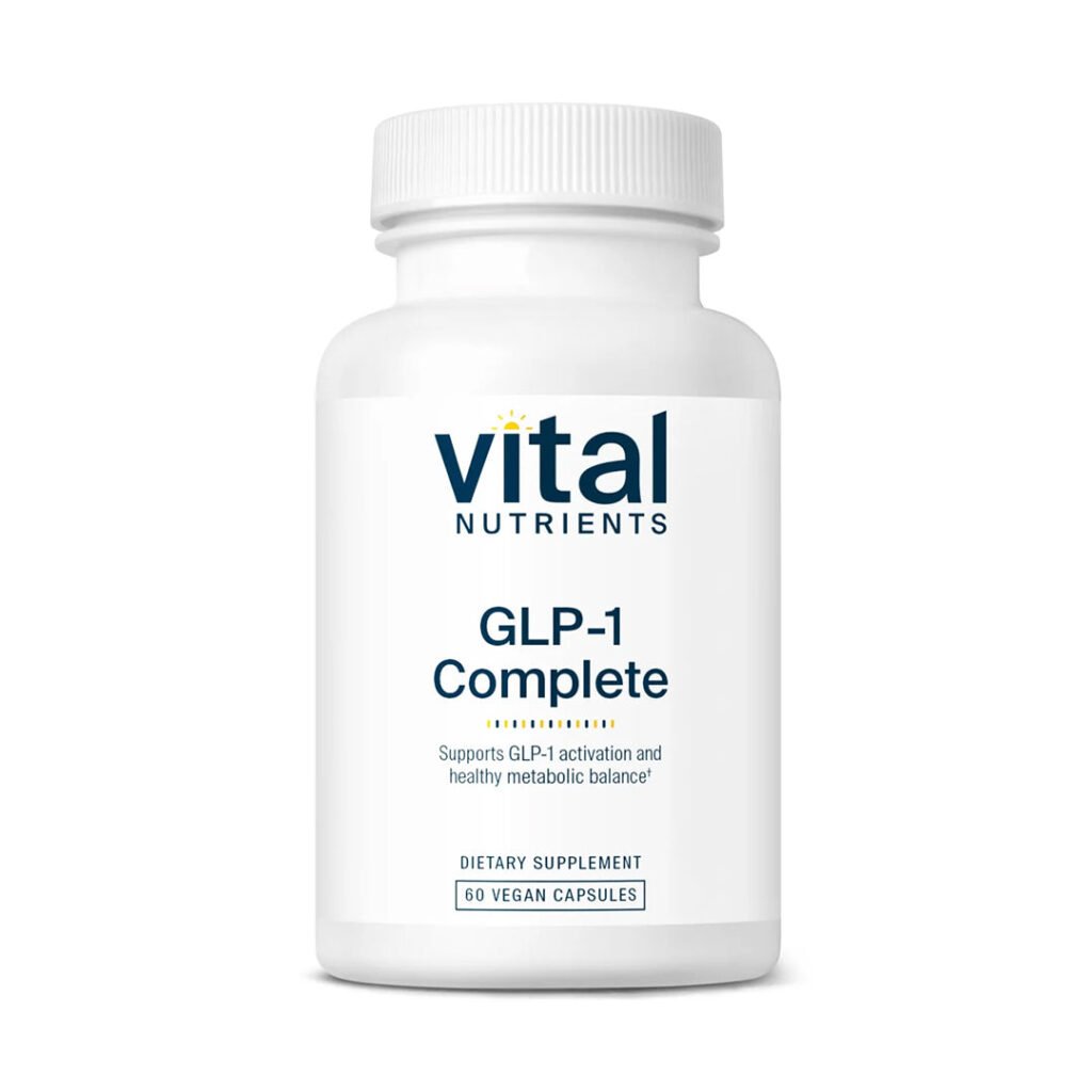 Vital Nutrients GLP-1 Complete – Resistant Starch, Probiotics & Lemon Balm (60 Capsules)