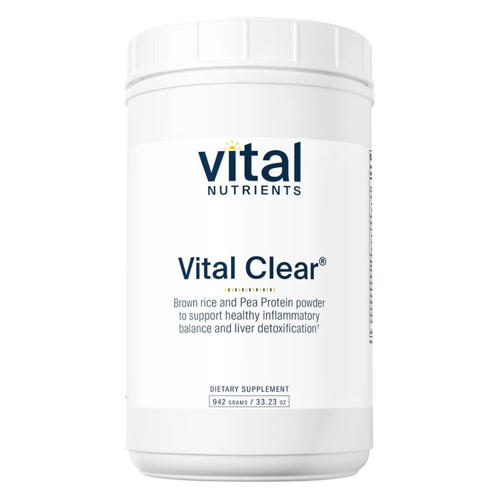 Vital Nutrients Vital Clear – Complete Nutrition Powder with Rice & Pea Protein (942 g)