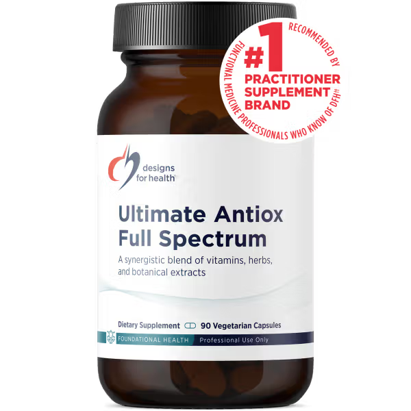 Designs for Health Ultimate Antiox Full Spectrum – Broad Polyphenol & Carotenoid Formula (90 Capsules)