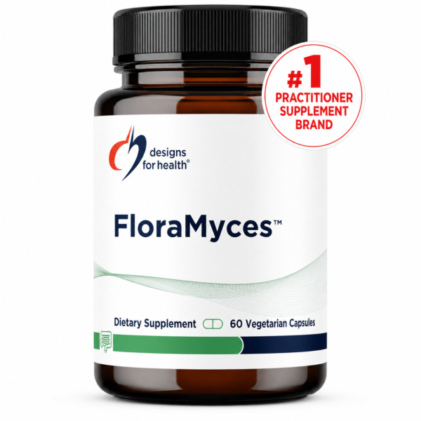 Designs for Health FloraMyces™ – Saccharomyces Boulardii, 10 Billion Cells per Serving (60 Capsules)