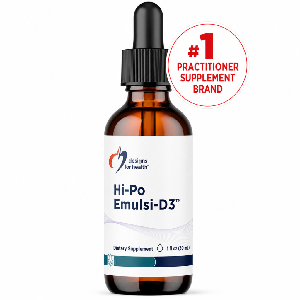 Designs for Health Hi-Po Emulsi-D3™ – Liquid Vitamin D3, 2000 IU per Drop (30 ml)