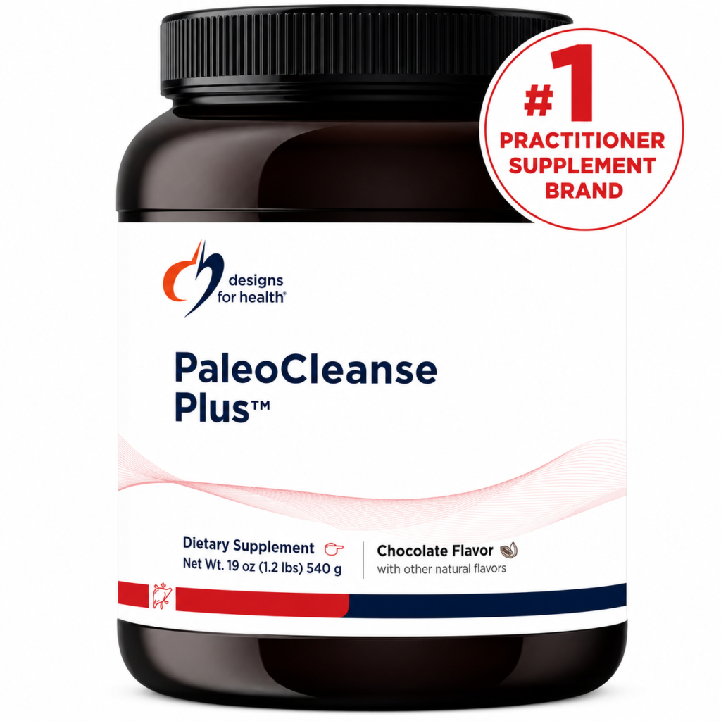 Designs for Health PaleoCleanse Plus™ Chocolate – Functional Cleanse Shake with Vitamins & Botanicals